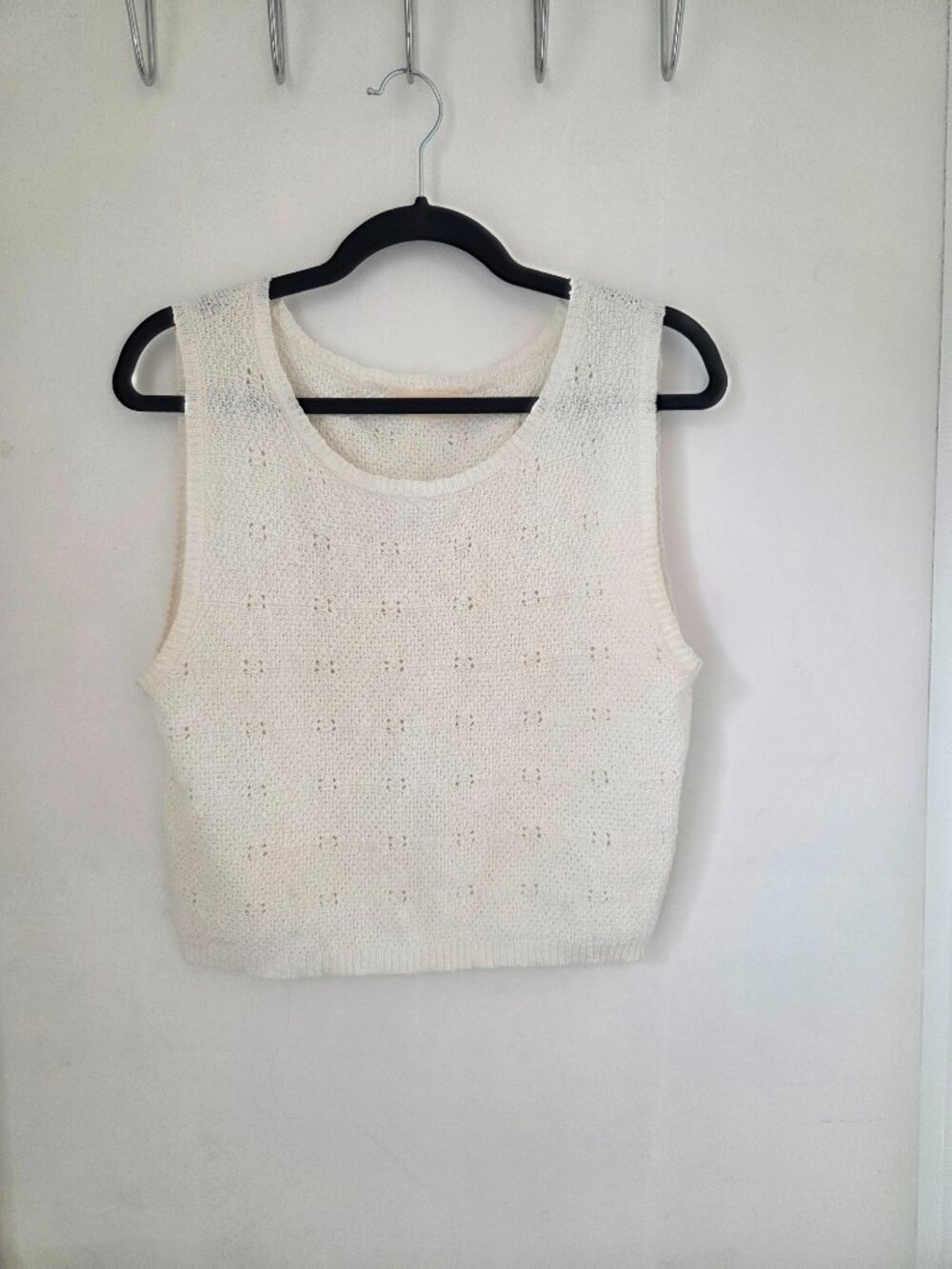 Knit cream top - Size S
